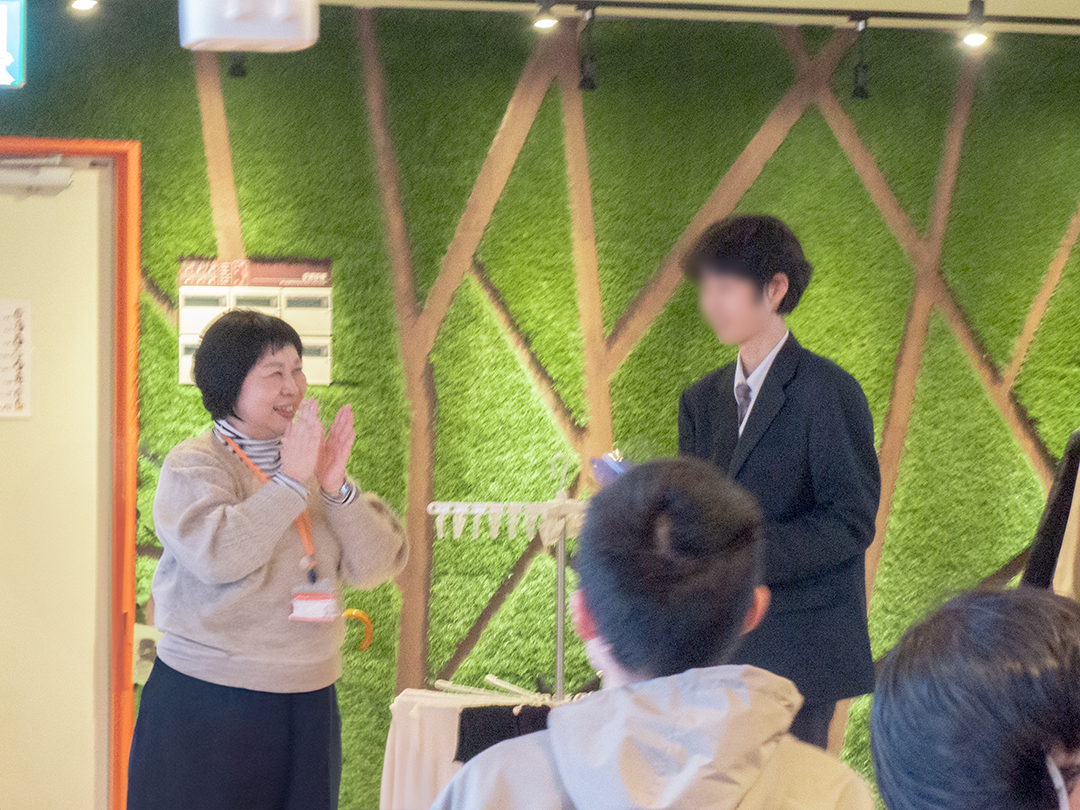 学生さんの体験実習