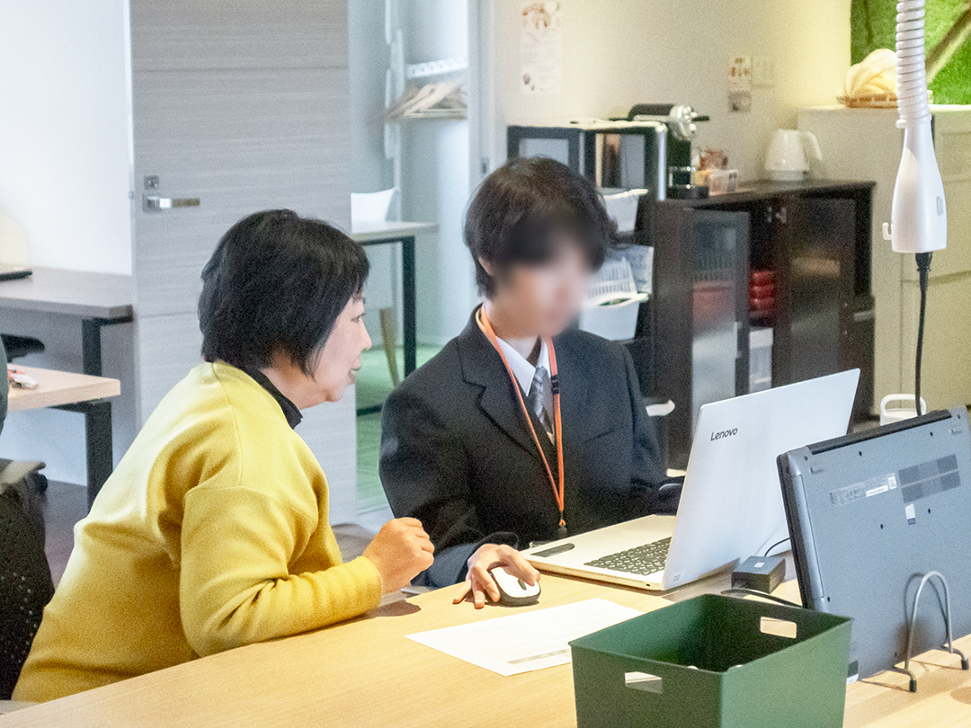 学生さんの体験実習