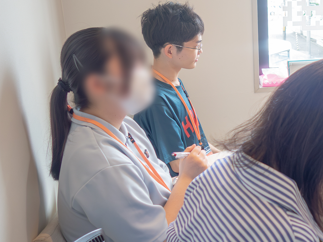 学生さんの体験実習