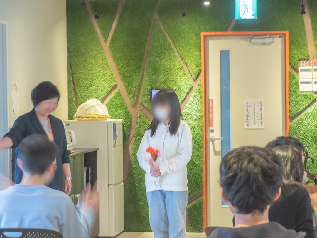 学生さんの体験実習