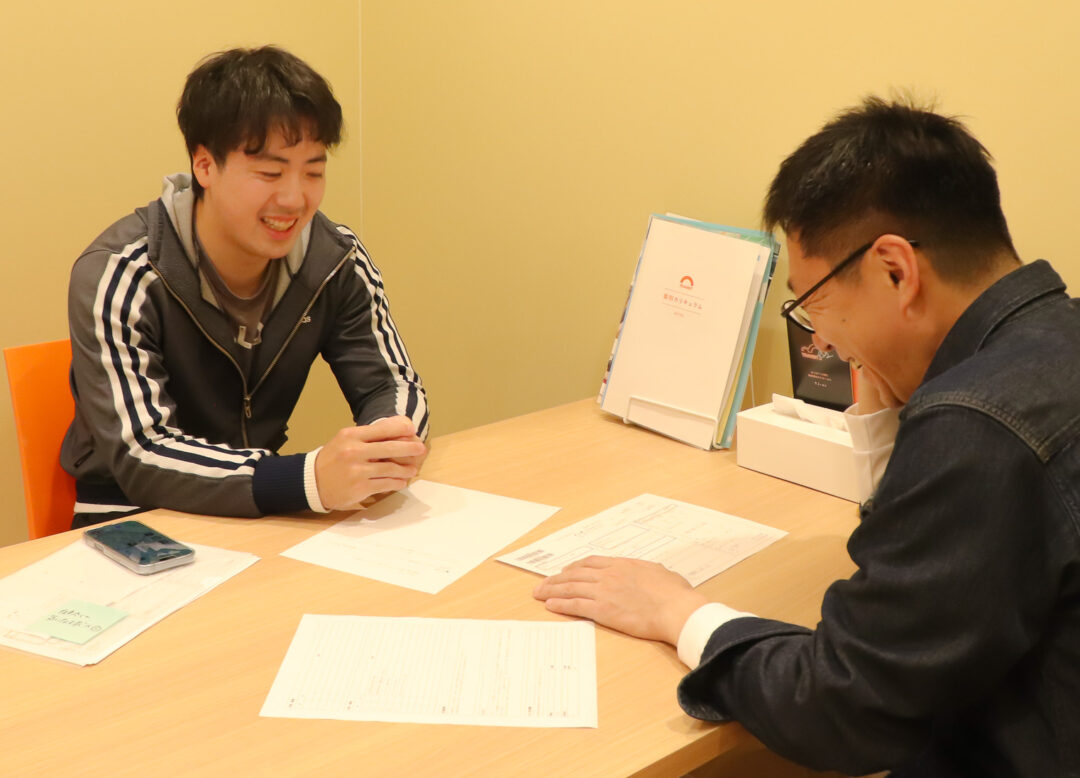 面接は緊張するよね！の巻