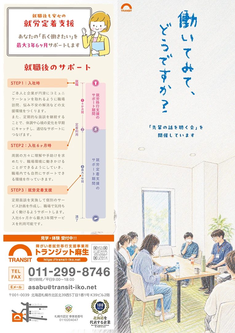 働いてみて、どうですか？